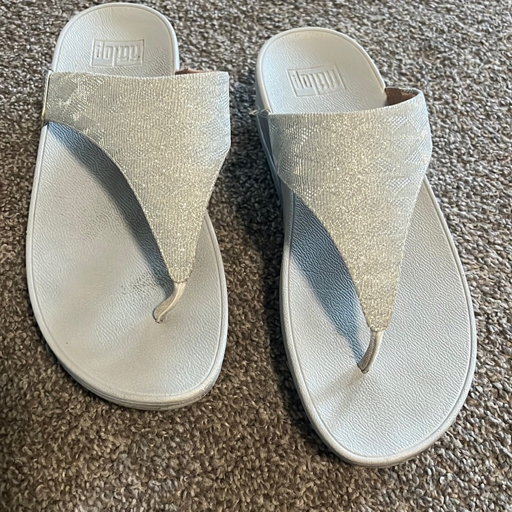 Silver sparkle FiTFLOP